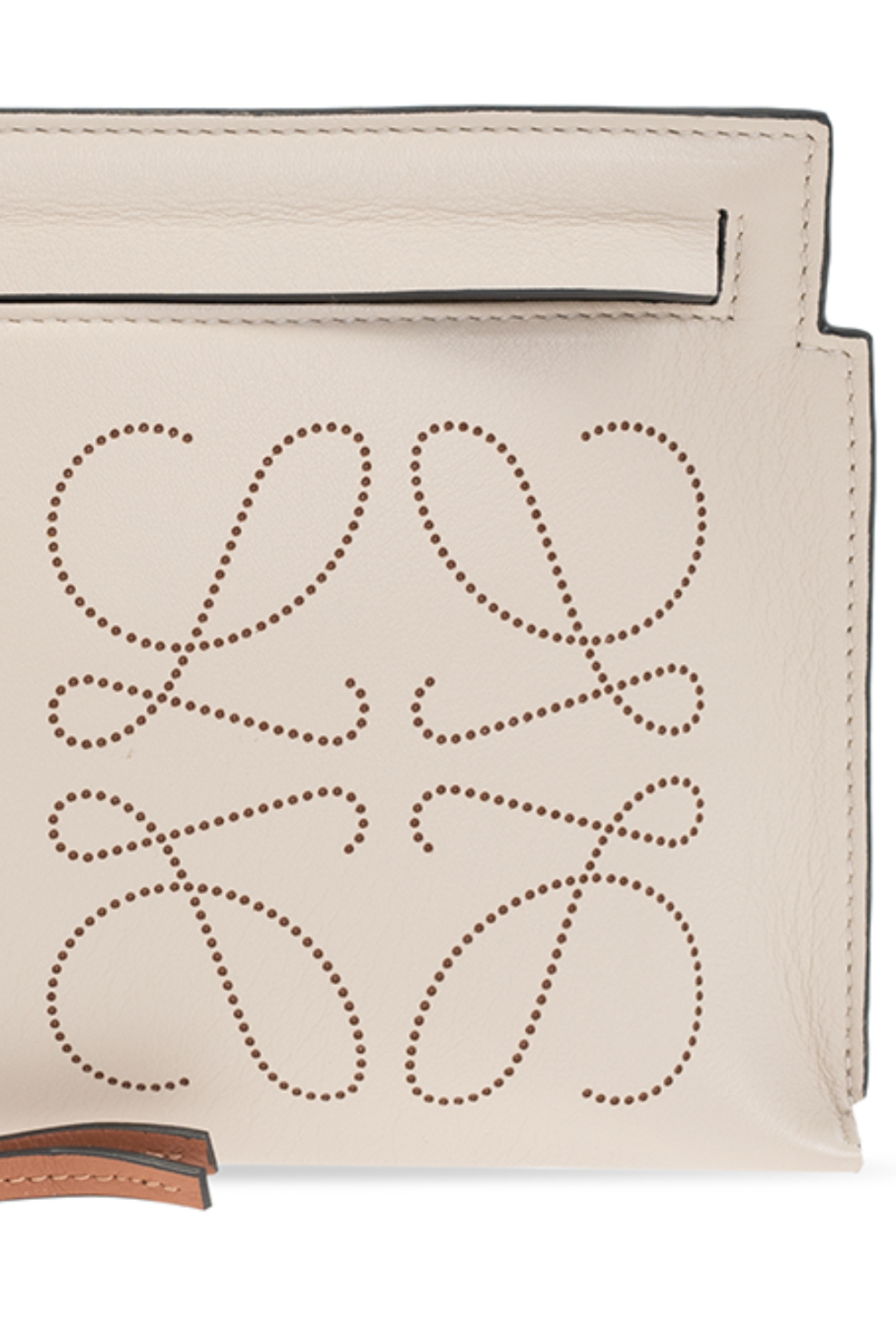 loewe embroidered loafers - SchaferandweinerShops Canada - Beige 'Brand  Mini' clutch Loewe